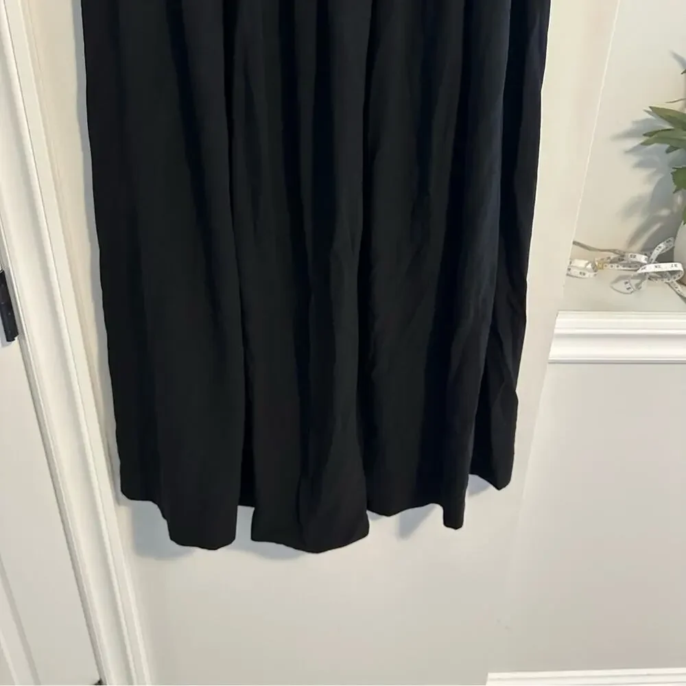 Vintage Black Large Handmade Maxi Skirt Large